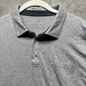 Free Fly Polo Shirt‎ Mens Large Gray Bamboo Stretch Outdoor